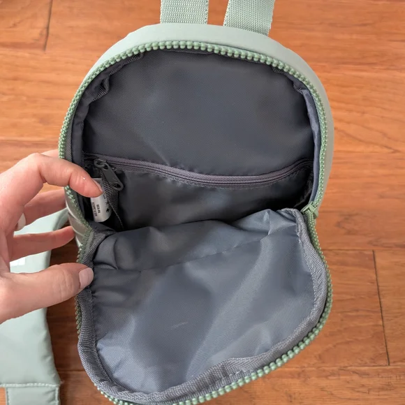 adidas Sage Green Essentials Crossbody Sling Bag - Picture 4 of 5